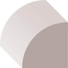 00100, Pine, Round - Alexandria Moulding