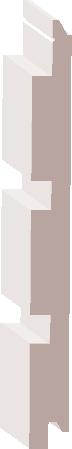 04498, Primed MDF, Paneling - Alexandria Moulding