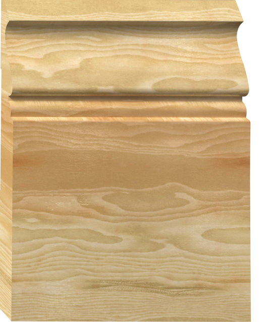 BAS-803, Poplar, Baseboard - Alexandria Moulding