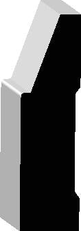 CAS-2M4, Primed Finger Joint Poplar, Casing - Alexandria Moulding