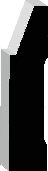 CAS-302, Primed Finger Joint Poplar, Casing - Alexandria Moulding