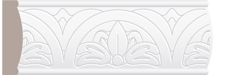 F0709, White Wood, Decorative Moulding - Alexandria Moulding