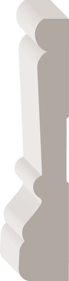 L503V, Primed Finger Joint Pine, Casing - Alexandria Moulding