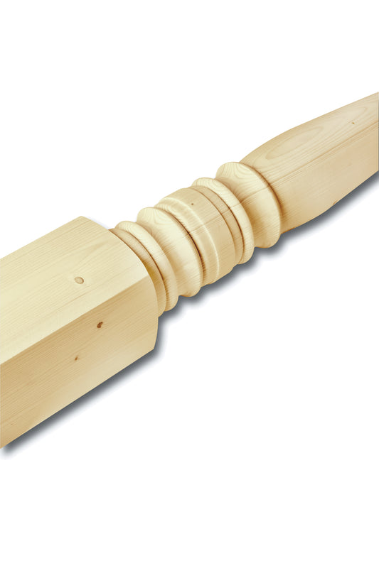 SP015, Knotty Pine, Newel Posts - Alexandria Moulding