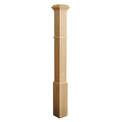 SP026, Oak, Newel Posts - Alexandria Moulding