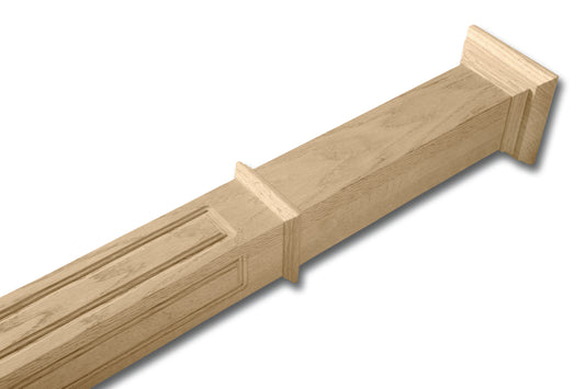 SP027, Oak, Newel Posts - Alexandria Moulding