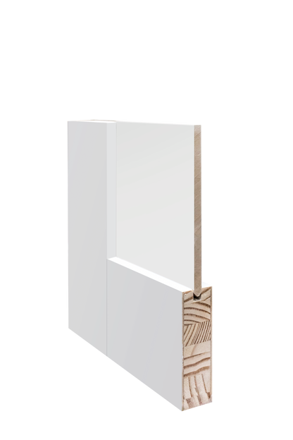 3 Panel Shaker Sticking Bifold Wood Door